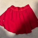 Lululemon Red  Court Rival Skort Photo 3