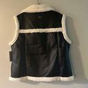 Koolaburra by Ugg Faux Leather and Sherpa Vest Photo 9