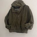 American Eagle  Corduroy Bomber Jacket Photo 3