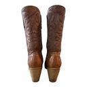 Dingo American Vintage  VINTAGE BROWN HEELED COWBOY BOOTS  size 7.5 Photo 6