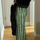 Oscar de la Renta RARE  Full Length Black Fur Runway Stole Wrap Scarf, Six Tails Photo 9