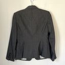 Anne Klein  grey wool blend blazer suit jacket stretch lined Women’s size 8P Photo 1