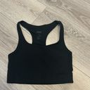 Girlfriend Collective  Paloma Racerback Black Sports Bra Size Small Photo 2