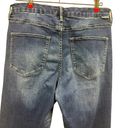 Dear John  Button Fly High Rise Denim Flare Bootcut Slit Hem Blue Jeans Womens 30 Photo 4