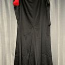 JS Collections J. S. COLLECTION WOMAN BLACK ALINE MAXI SKIRT SIZE 24 NWT Photo 1