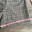 Princess Polly High Rise Plaid Shorts Gray Taupe Pleated Size US 4 Academia Photo 8