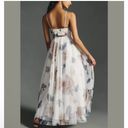 Anthropologie Geisha Designs  Formal Floral Vneck Tulle Dress xs, nwt Photo 2