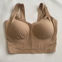 SKIMS NWT  Naked Plunge Tank Bra Clay Size M-DD Photo 4