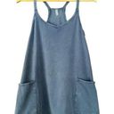 Free People Movement Hot Shot Mini Dress Built In Shorts Blue Indigo Size XS Photo 0