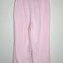 Jones Wear  Linen Blend Women’s Size 16 Baby Pink Crop Pants Photo 5