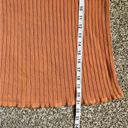 Sag Harbor  Vintage Ribbed Orange Sleeveless Tank Top Blouse Medium Spring Photo 4