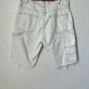 frame denim NWT Frame Le Slouch Bermuda utility off white shorts size 28 Photo 7