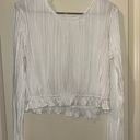 Kirious Los Angeles White Ruffle Top Photo 2