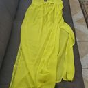 Shade & Shore Women's Cut Out Cover Up Maxi Dress - ™ Bright Yellow NWT M Photo 0