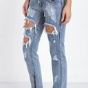 One Teaspoon  Cobain Trashed Freebirds Jeans with Ankle Zipper Photo 1