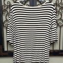 Z Supply  striped  short ruffle sleeve top Photo 1