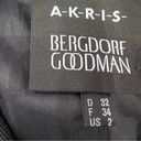 Akris  Bergdorf Goodman Black Leather Trim Moto jacket Photo 5