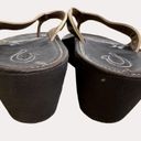 Olukai  Womens Paniolo Wedge Flip Flops Shoes Gold 39 US 8 bf Photo 6
