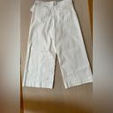 L'Agence  Sandy High Rise Wide Leg Jeans Cotton Blend White Womens Size 31 Photo 3