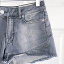 ALLSAINTS  Denim Biker Short in Grey Photo 3