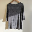 J.Jill  Wearever Collection Striped Boat Neck Top Tee Knit Womens Size S Petite‎ Photo 4