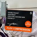 Gottex  Double Pocket High Waist Flex Compression Floral Leggings Size Small Photo 2