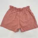 idem Ditto  Jean Shorts Paper Bag Cotton Women Size Large Brownish Pink Denim Photo 1