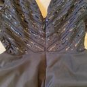 Bebe NWT  sparkly black mini dress Photo 4