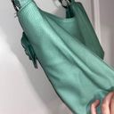 American Eagle Vintage  by Payless Collab Seafoam Green Purse w/ Rose Accent Photo 7