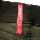 Spanx NWT  20312R Stretch Twill Cropped Wide Leg in Darkened Olive Khaki Pants XS Photo 3