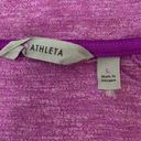 Athleta Long Sleeve Siri Bubble Hem Purple Shirt Size Large Photo 8