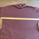 Caslon  Womens Maroon Sweater Size Xtra‎ Large Mock Neck Long Sleeve Photo 3