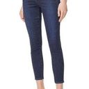 J Brand J. Brand Button Fly Natasha Sky High Cropped Skinny Jeans Blue Bluebird Size 30 Photo 0