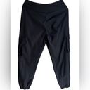 Wild Fable  Silky Black Cargo Joggers Photo 5