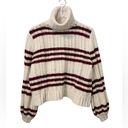 ALC Frank A.L.C. Zaira Striped Turtleneck Sweater Mohair Blend size XS Photo 0