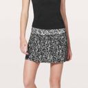 Lululemon Women’s Pace Rival Skirt Skort in Chirasu Black Chirakasu White 2 Tall Photo 2