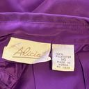 American Vintage Vintage women’s size 14 purple long sleeve button up blouse Photo 4