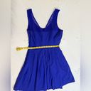 American Eagle Vintage  Outfitters Georgette Crepe Mini Dress - Royal Blue - 0 Photo 11