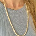 American Vintage Vintage “Ann” Yellow Ivory Pearl Necklace Elegant Simple Classic Style Feminine Photo 9