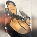 Christian Louboutin Suede Planet Choc 80 Mules Photo 1