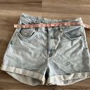 H&M  10 High Rise Cuffed Jean Shorts Photo 2