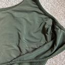 Aerie Dark Green Cheeky One Piece  Swimsuit   Size Large Photo 4