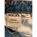 Rolla's  original high rise straight jeans women's size 27 Aussie 9 Photo 3