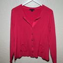 Tommy Hilfiger | Coral Pink Button Down Cardigan Sweater Photo 9