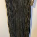 Tiana B . Black Ribbed Spaghetti Strap Maxi Dress size 12 Photo 2