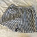 Striped Boxer Shorts White Size M Photo 2