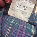 Woolrich  Women’s Vintage‎ Purple/green Plaid Flannel 100% Cotton Shirt- Small Photo 5