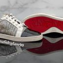 Christian Louboutin Gondoliere glitter specchio mixed leather sneakers size 35.5 Photo 15