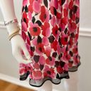 Oscar de la Renta  Pink Label Romantic Poppy Floral Negligee Slip Nighty, S Photo 5