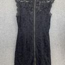 Sans Souci  Women's Dress Black Lace Sheath Size Medium Photo 1